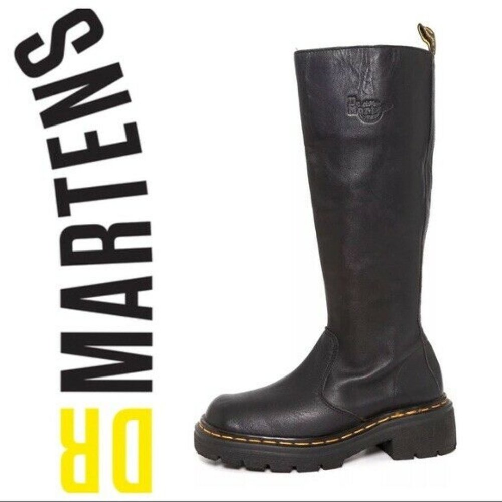 Dr. Martens Vintage 9491 Knee High Leather Boots - Picture 1 of 8